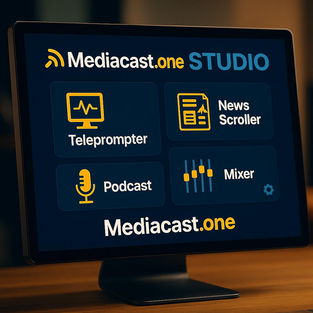 A Mediacast.one STUDIO 7 Scroller