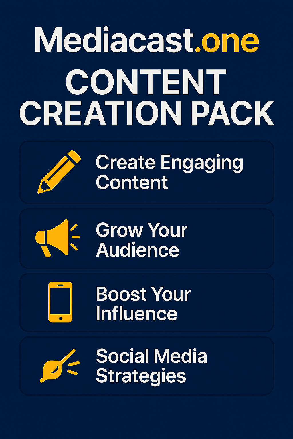 Mediacast.one CONTENT