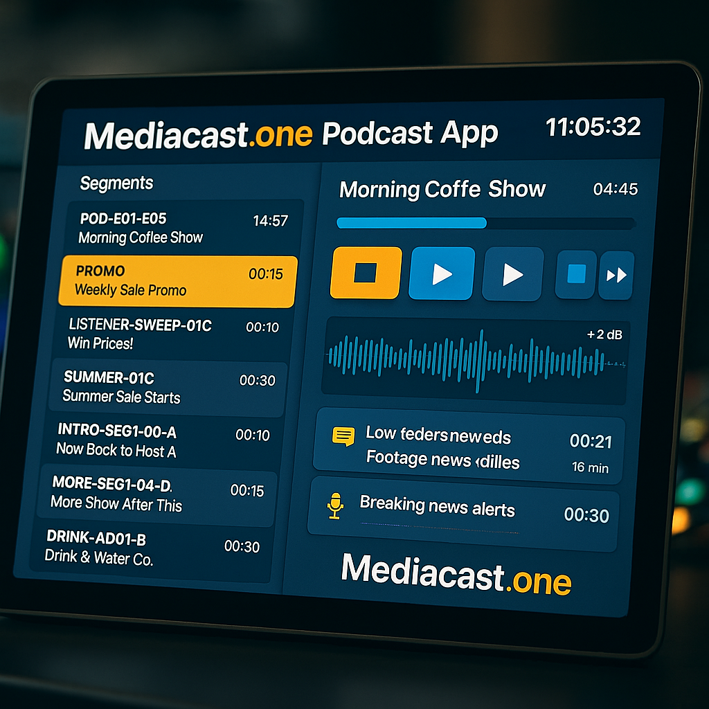 Mediacast.one Podcast App, Segment: Morning Coffe Show 04042025